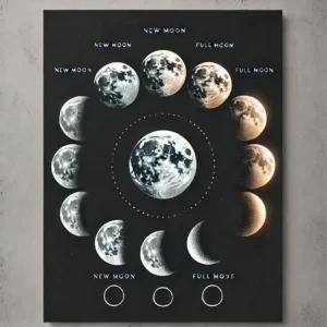 Moon Phase Wall Art